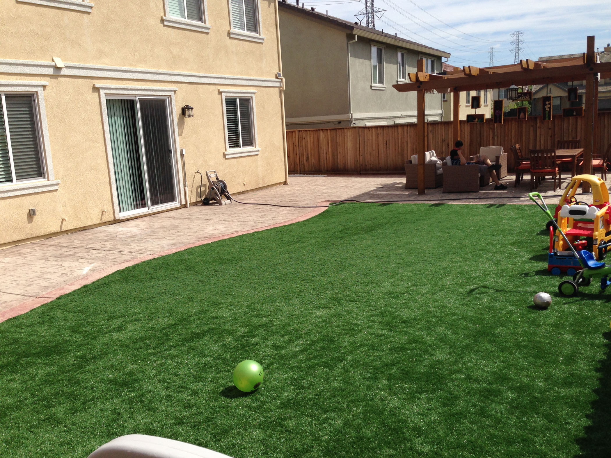 Fake Turf Bowling Green Florida Kids Indoor Playground Backyard