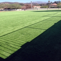 Artificial Turf School Stadium Ridge Manor Florida Back