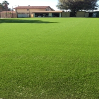 Fake Grass Stadium Highland Park Florida Commercial Landscape