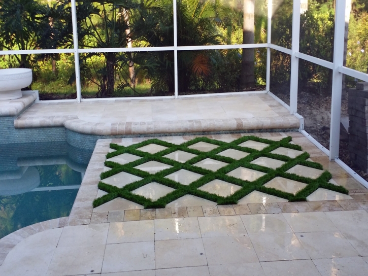 Artificial Grass Winter Garden Florida Lawn Back Yard